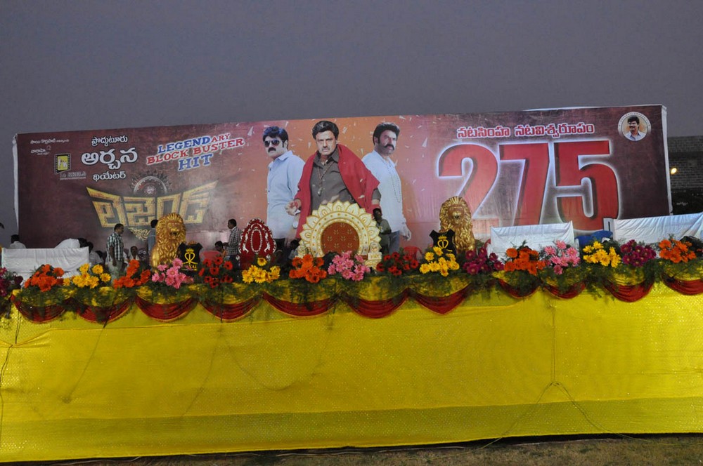 Legend 275 Days Celebrations