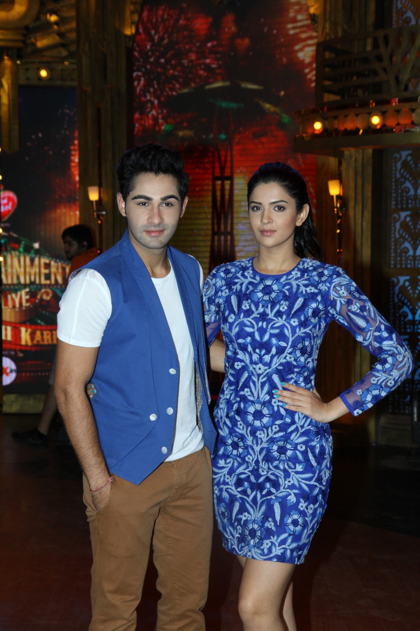 Lekar Hum Deewana Dil Team At Entertainment Ke Liye Kuch Bhi Karega