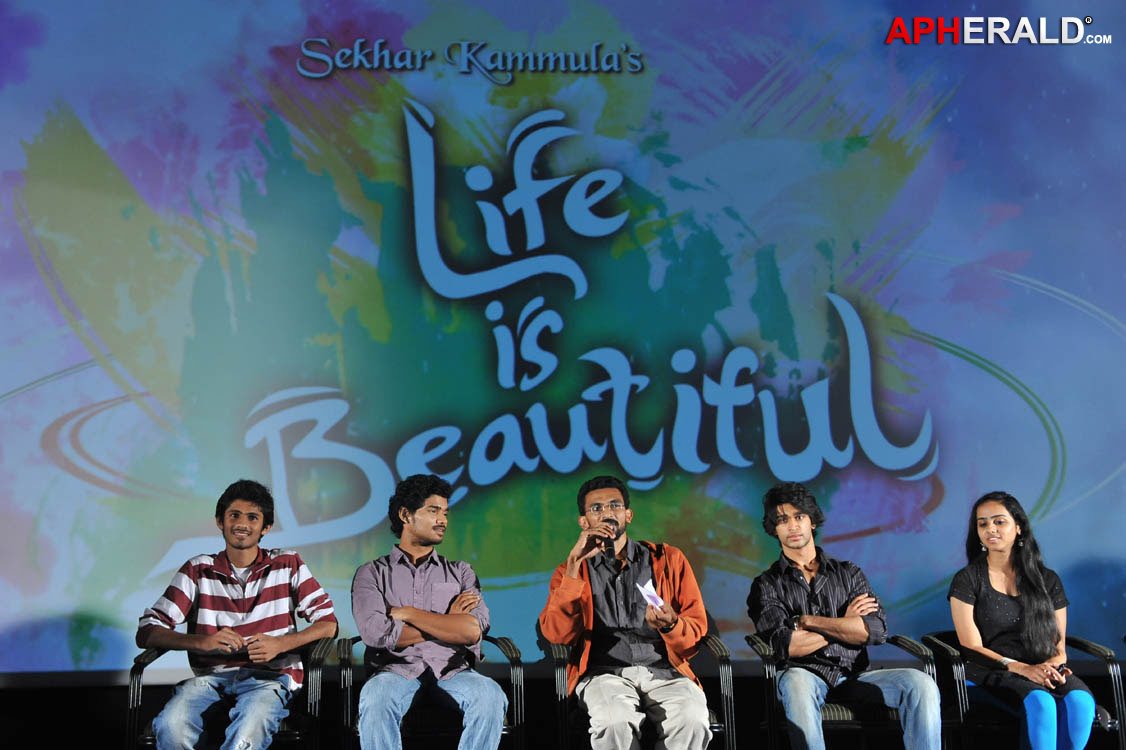 Life Is Beautiful Telugu Movie Press Meet, A Sekhar kammula's Movie