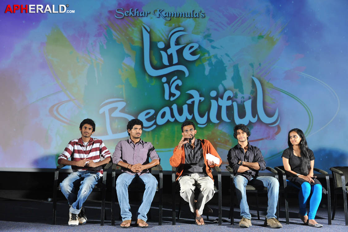 Life Is Beautiful Telugu Movie Press Meet, A Sekhar kammula's Movie