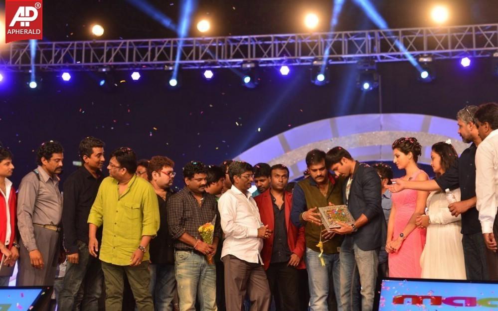 Loukyam Movie Audio Launch Photos