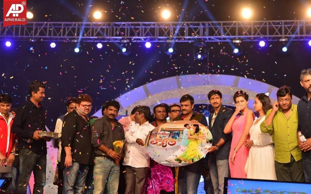 Loukyam Movie Audio Launch Photos