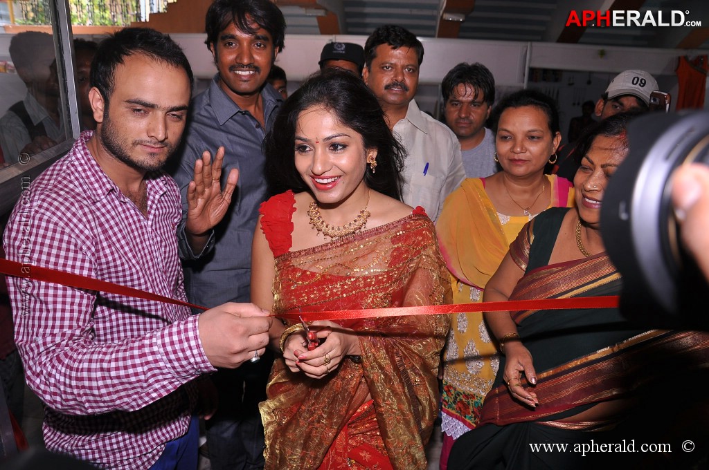 Madhavi Latha at National Silk Expo