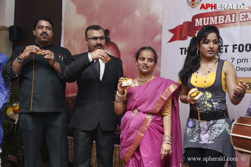 Madhavi Latha at Street Food of Mumbai 