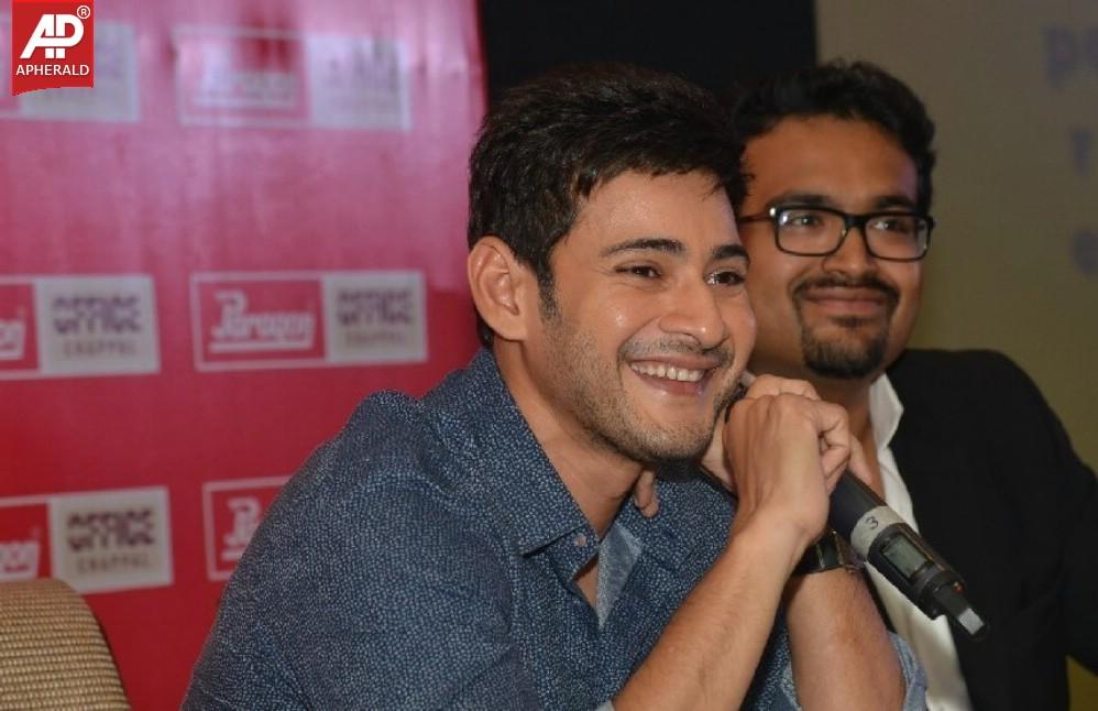 Mahesh at Paragon Cheppal Press Meet