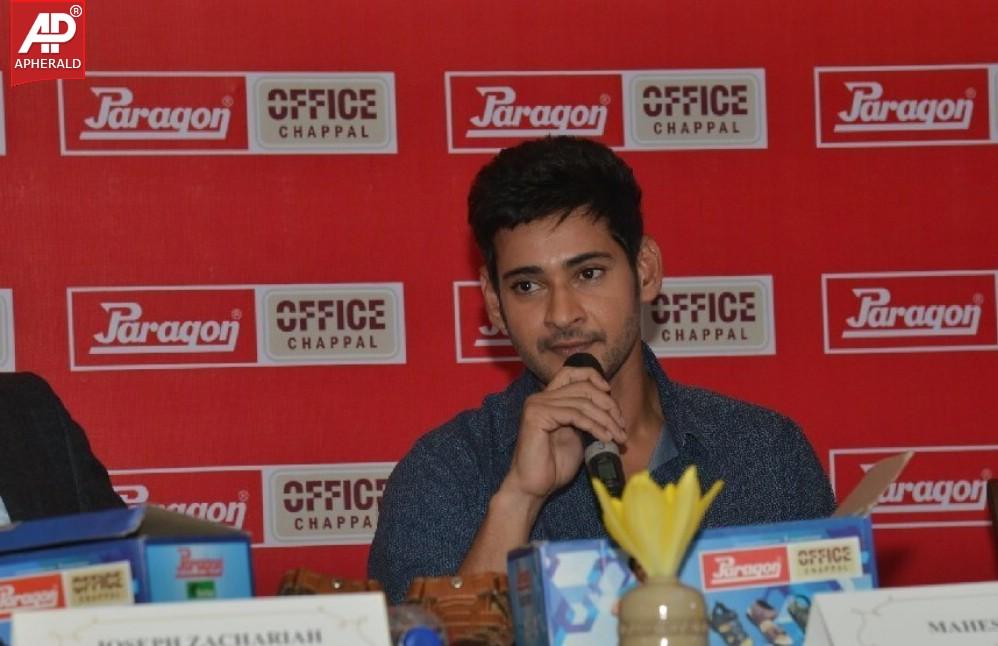 Mahesh at Paragon Cheppal Press Meet