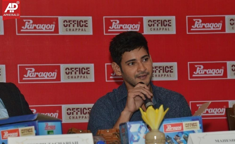 Mahesh at Paragon Cheppal Press Meet