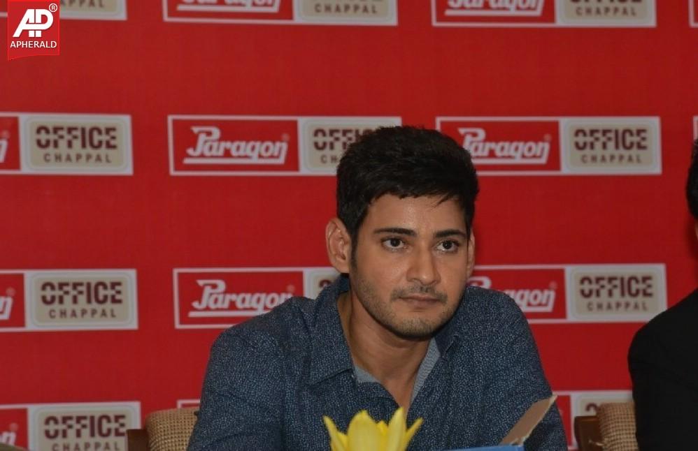 Mahesh at Paragon Cheppal Press Meet