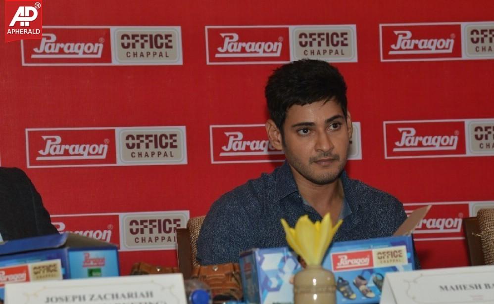Mahesh at Paragon Cheppal Press Meet