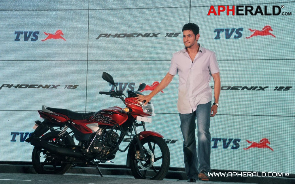 Mahesh Babu as TVS Brand Ambassador