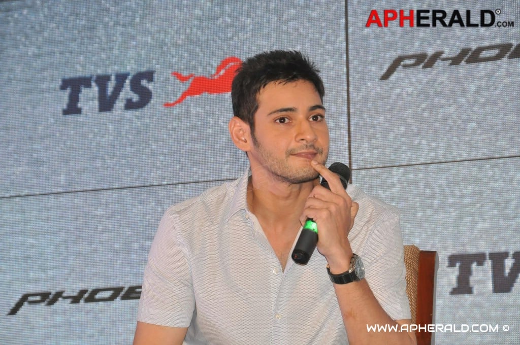 Mahesh Babu as TVS Brand Ambassador