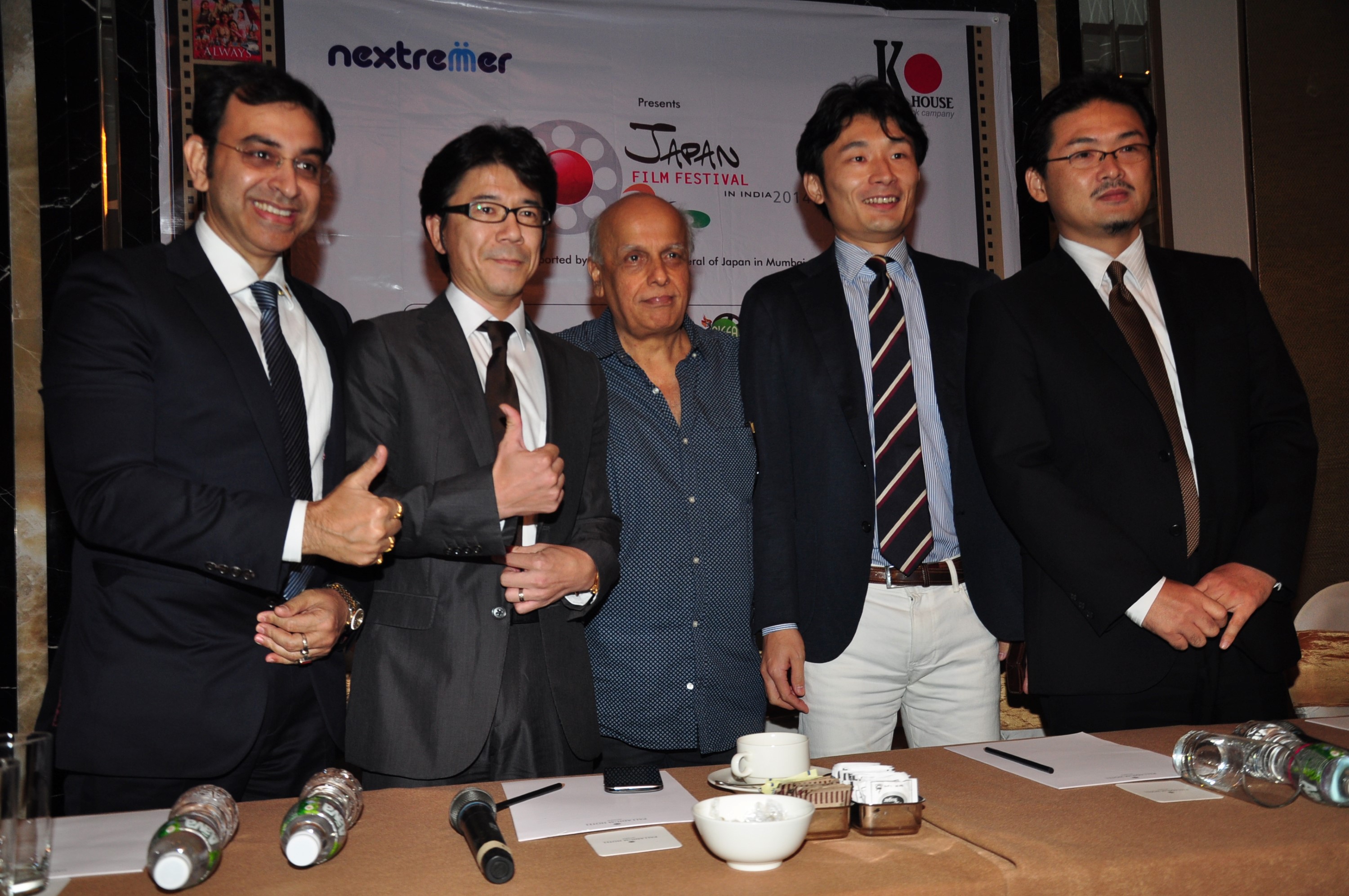 Mahesh Bhatt at Japan Film Festival India 2014