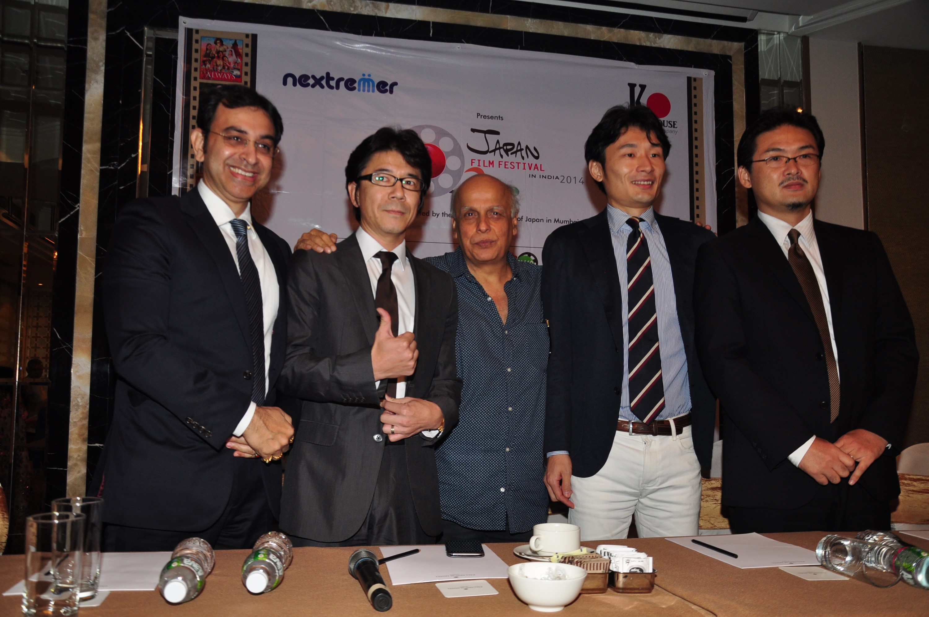 Mahesh Bhatt at Japan Film Festival India 2014