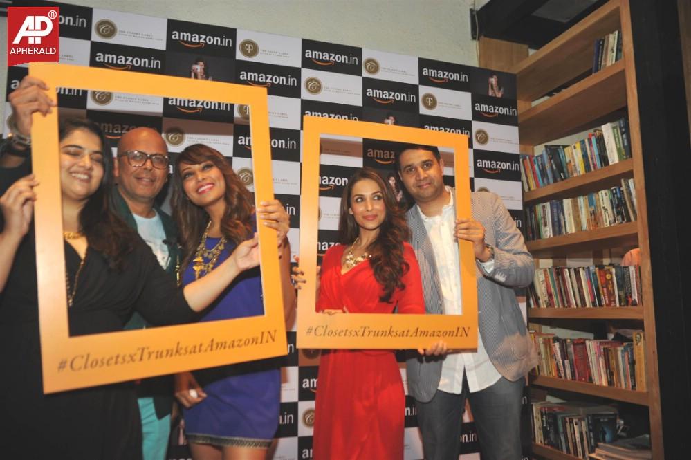 Bipasha Basu With Malaika Arora Khan at Amazon in Event