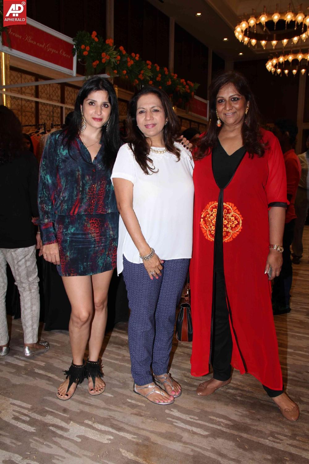 Bollywood Celebs at Mana Shetty Araaish Exhibition