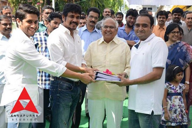 Manam Movie Opening Photos