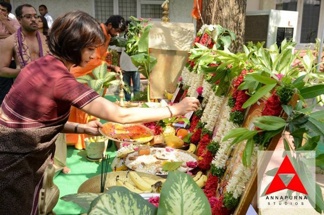 Manam Movie Opening Photos