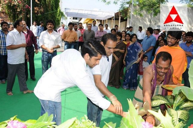 Manam Movie Opening Photos