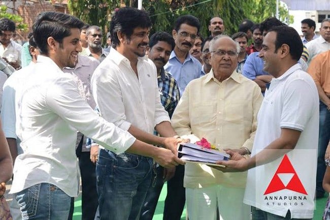Manam Movie Opening Photos