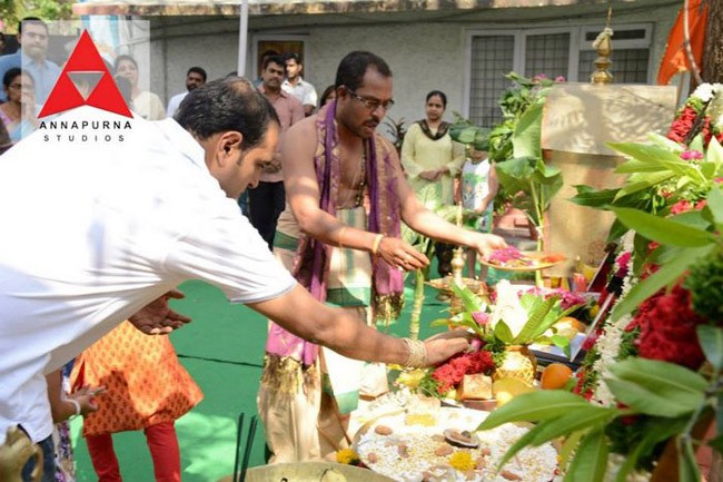 Manam Movie Opening Photos