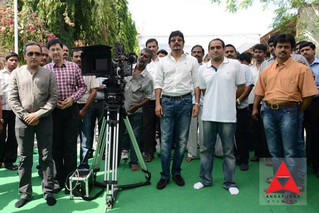 Manam Movie Opening Photos