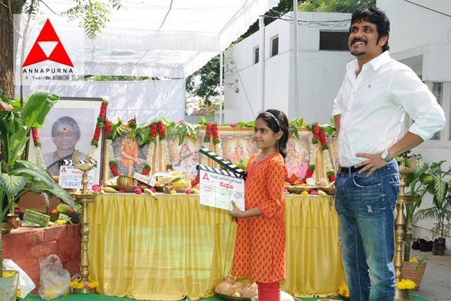 Manam Movie Opening Photos