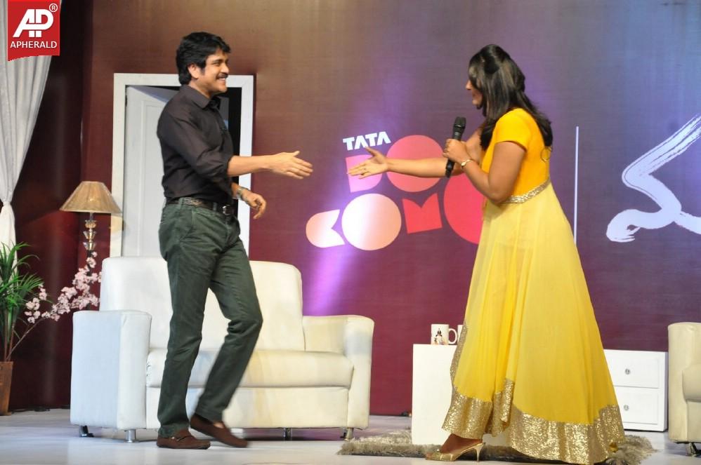 Manam Tata Docomo Contest Winners Meet Stills