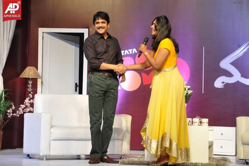 Manam Tata Docomo Contest Winners Meet Stills