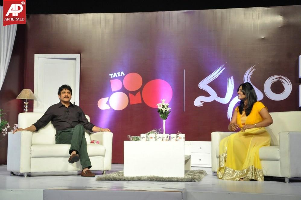 Manam Tata Docomo Contest Winners Meet Stills