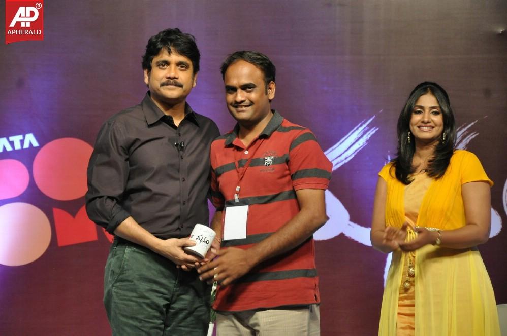 Manam Tata Docomo Contest Winners Meet Stills