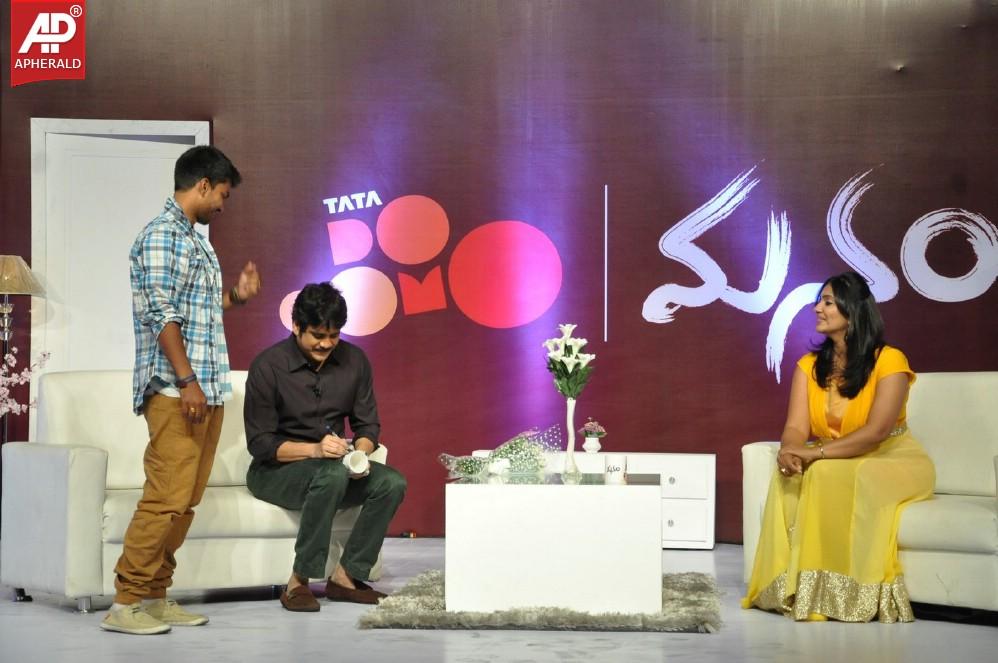 Manam Tata Docomo Contest Winners Meet Stills