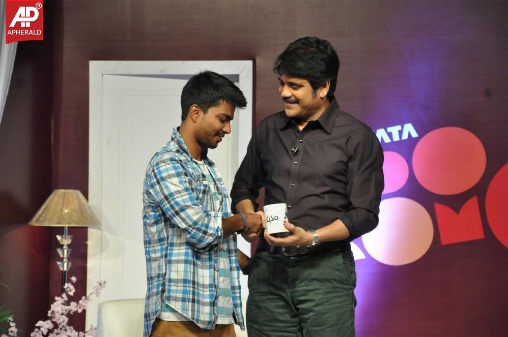 Manam Tata Docomo Contest Winners Meet Stills