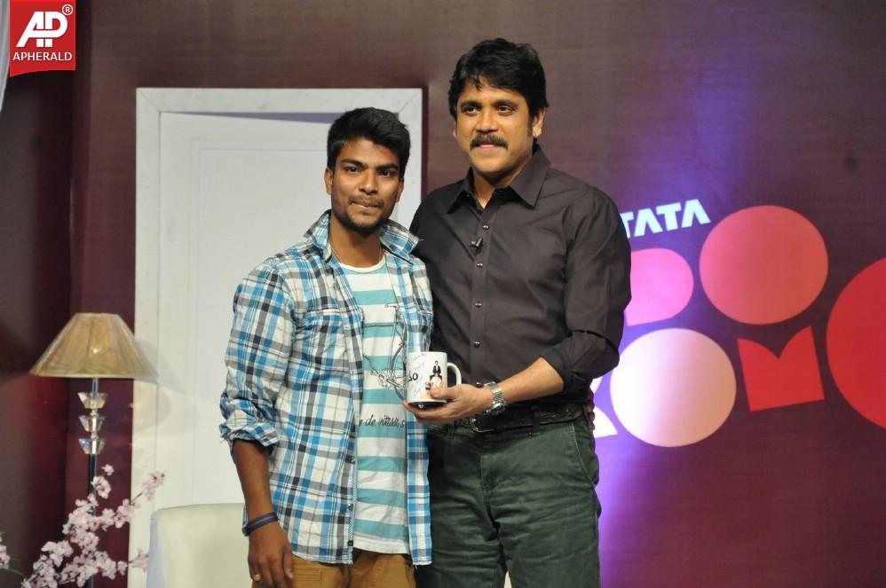 Manam Tata Docomo Contest Winners Meet Stills