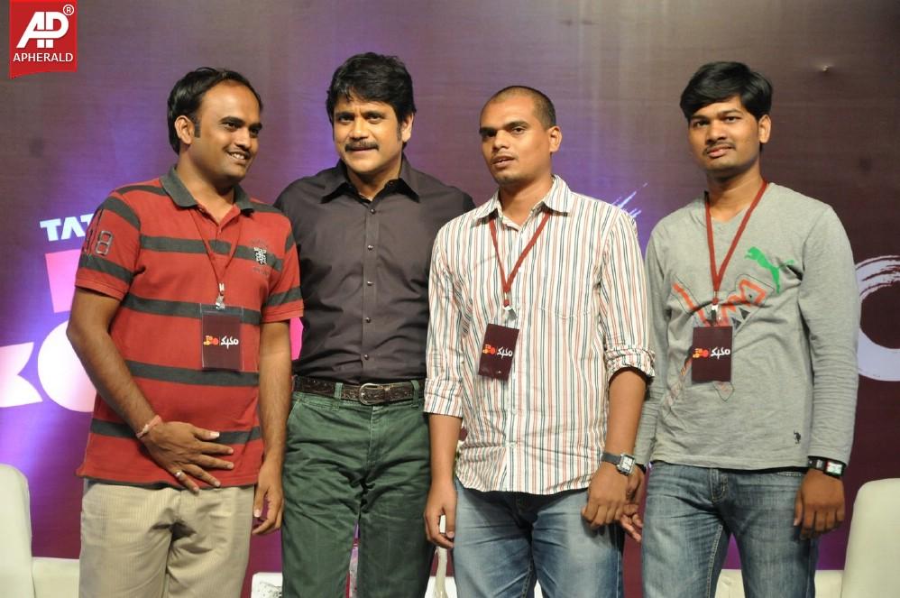 Manam Tata Docomo Contest Winners Meet Stills
