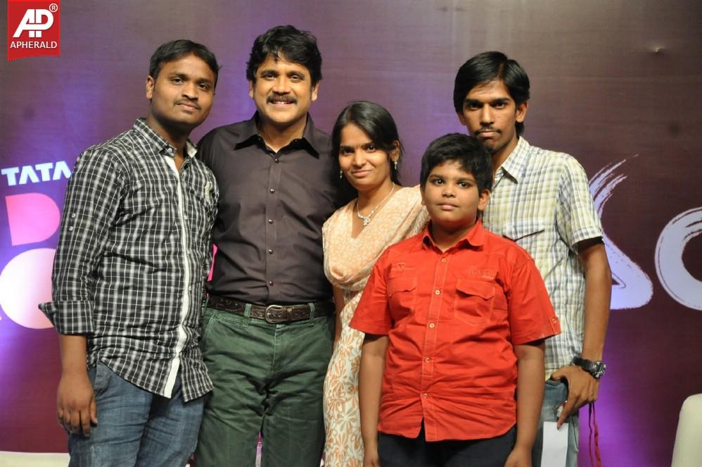Manam Tata Docomo Contest Winners Meet Stills