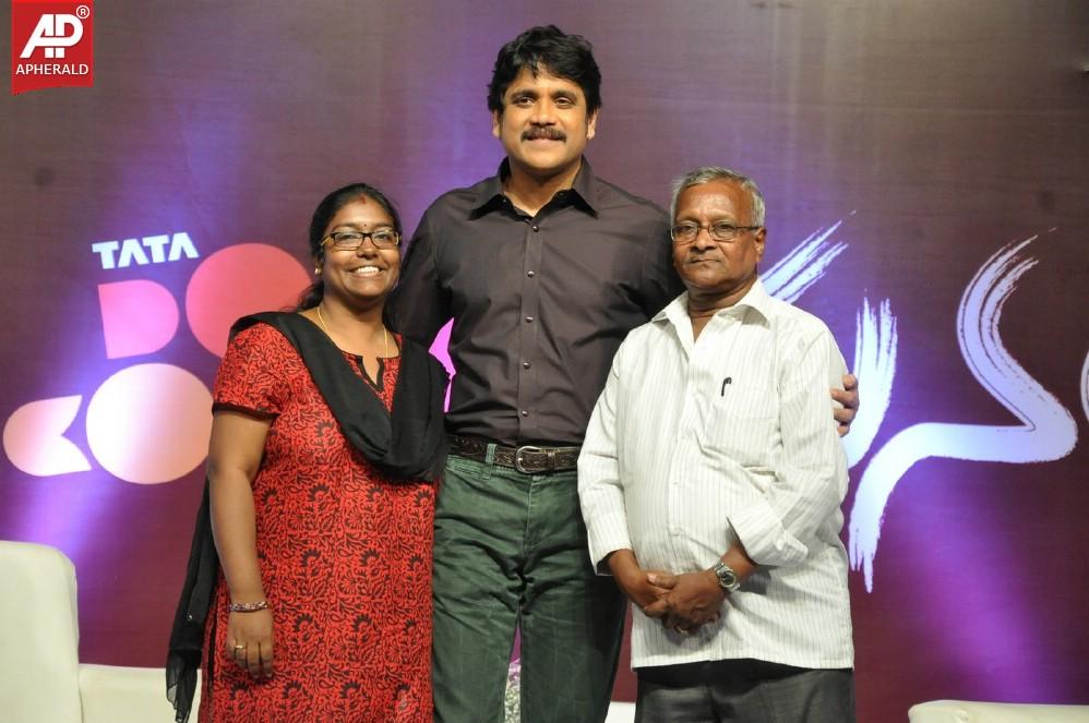 Manam Tata Docomo Contest Winners Meet Stills