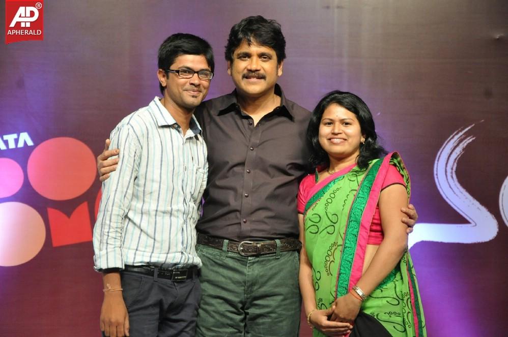 Manam Tata Docomo Contest Winners Meet Stills