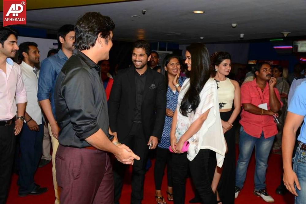 Manam World Premier Photos