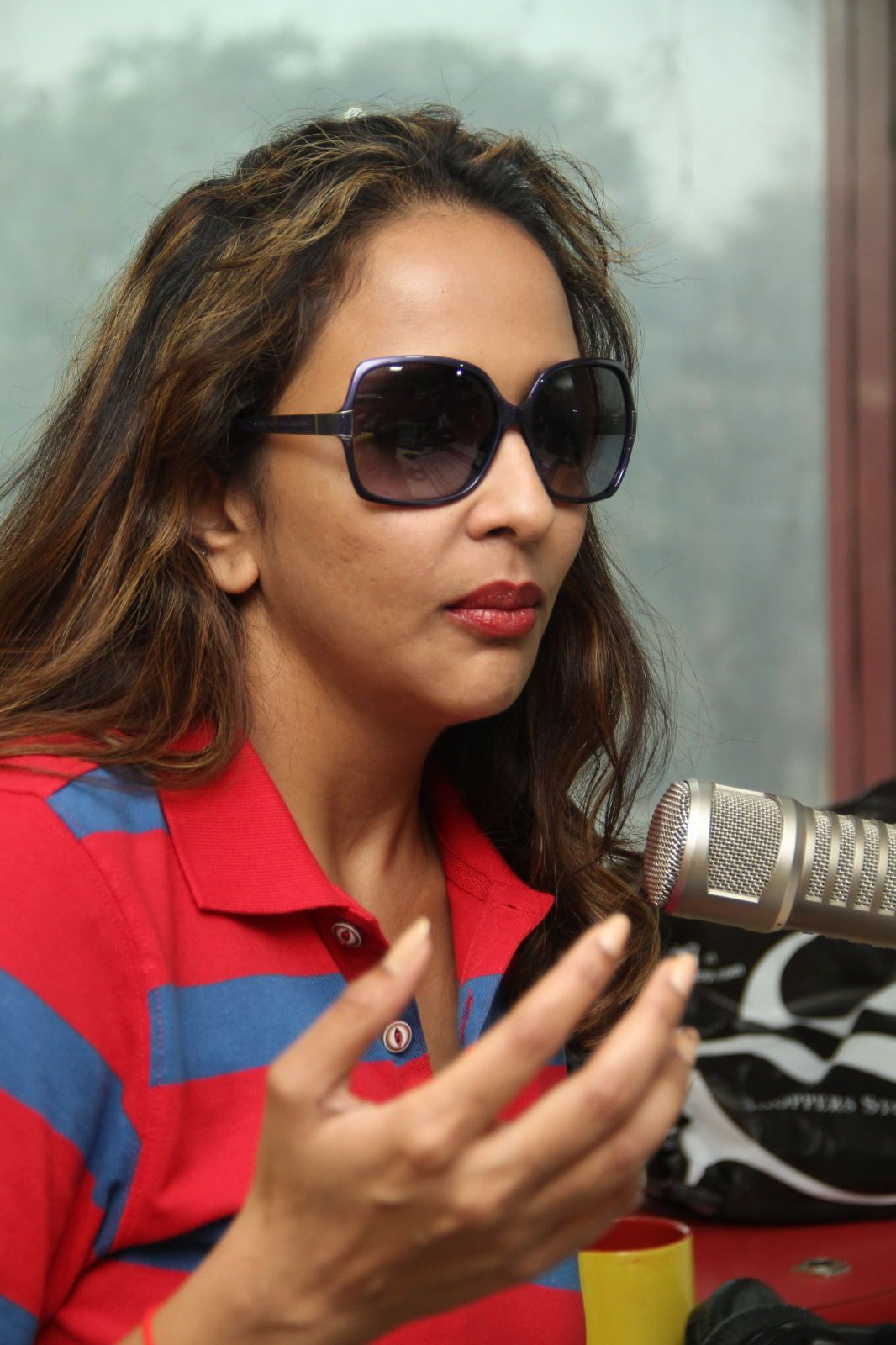Manchu Lakshmi at Radio Mirchi