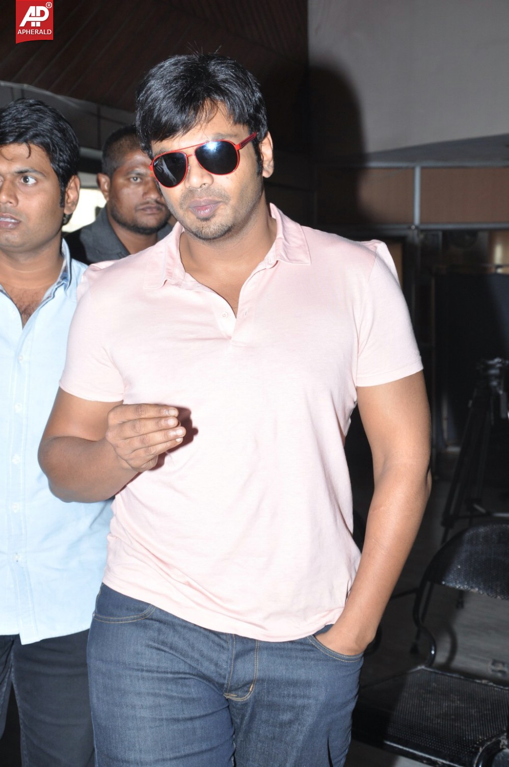 Manoj at shiva parvathi theatre stills