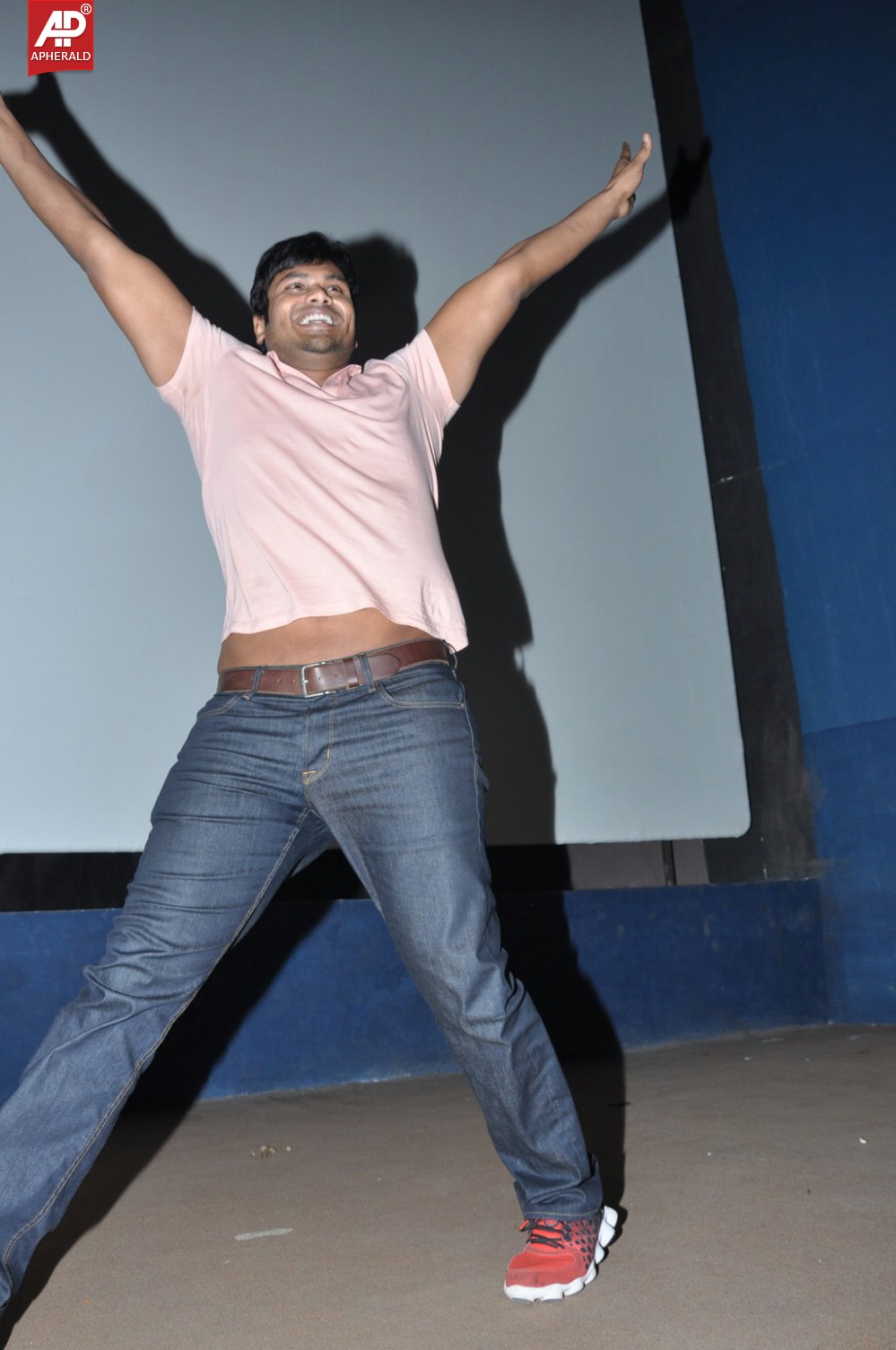 Manoj at shiva parvathi theatre stills