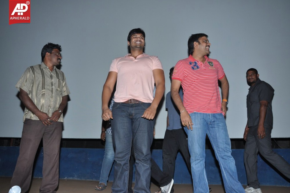 Manoj at shiva parvathi theatre stills