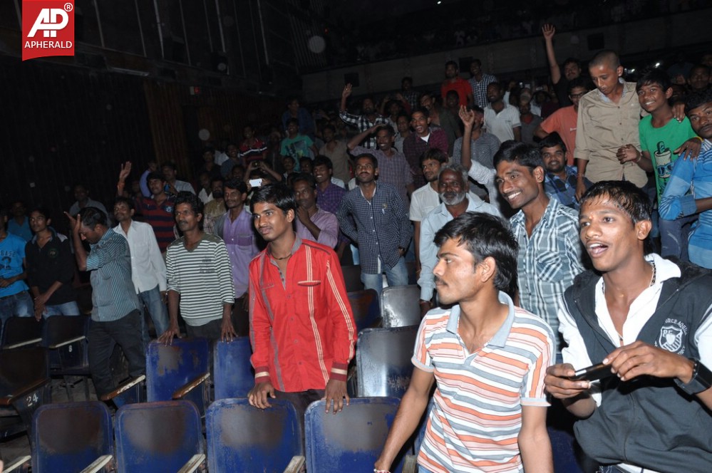 Manoj at shiva parvathi theatre stills
