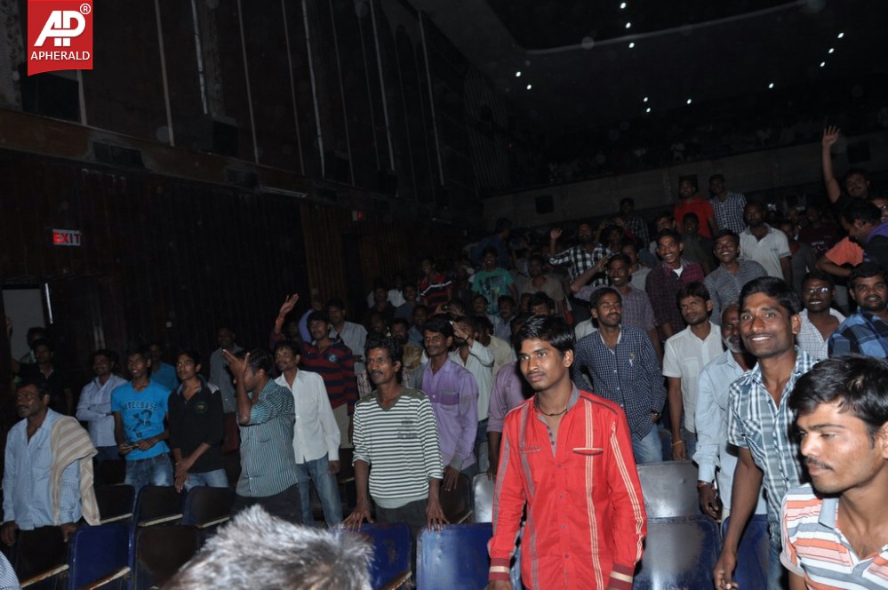 Manoj at shiva parvathi theatre stills