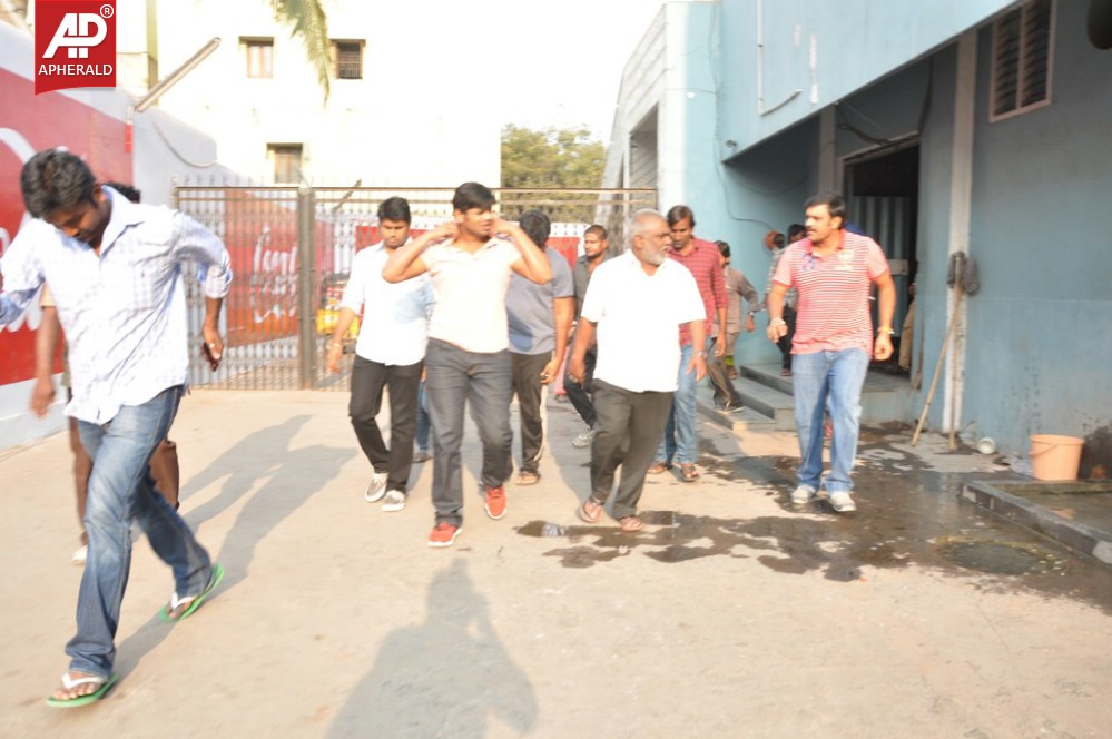 Manoj at shiva parvathi theatre stills