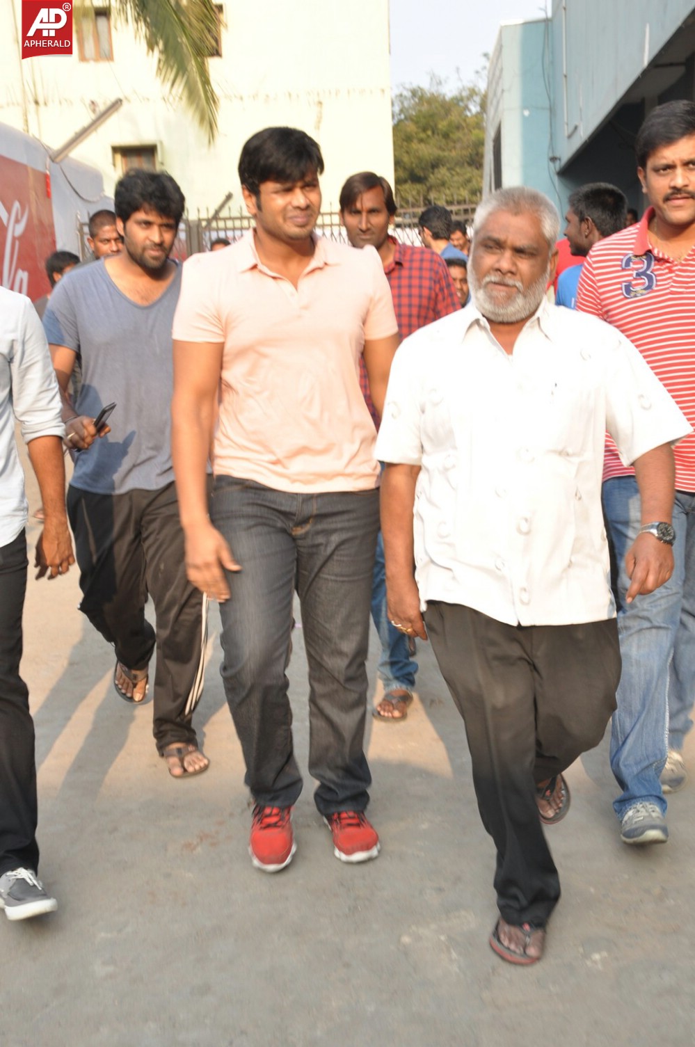 Manoj at shiva parvathi theatre stills