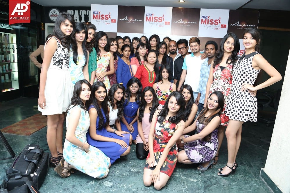 Max Miss Hyderabad 2014 Team