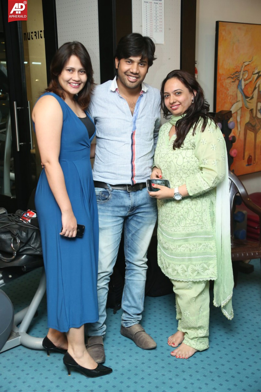 Max Miss Hyderabad Team at Talwalkars Photos