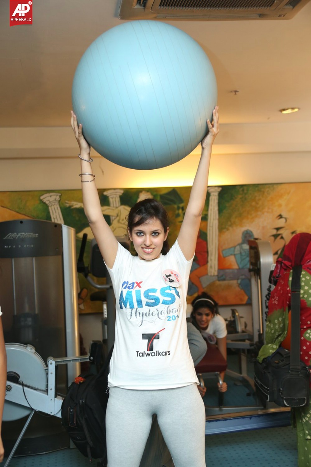 Max Miss Hyderabad Team at Talwalkars Photos