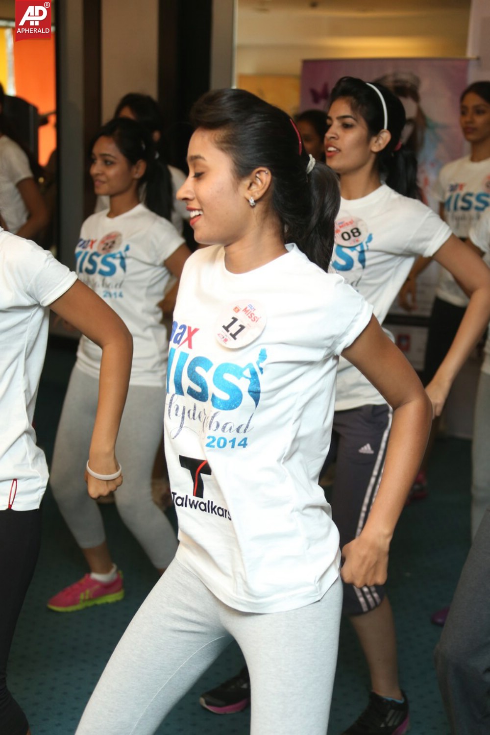 Max Miss Hyderabad Team at Talwalkars Photos